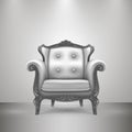 Retro chair gray