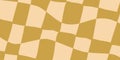 Retro checkerboard background for print design. Geometric background. Psychedelic retro checkerboard. Abstract vector