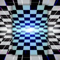Retro checkerboard background