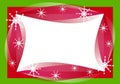 Retro Christmas Border Frame Royalty Free Stock Photo