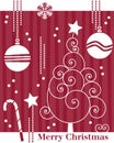 Retro Christmas Tree Card [1]