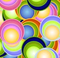 Retro Circles Balls Spheres