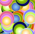Retro Circles Balls Spheres Royalty Free Stock Photo