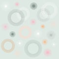 Retro Circular Pattern Background