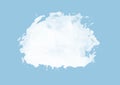 Retro cloud, great design for any purposes on blue background