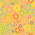 Retro Colorful Bubbles Royalty Free Stock Photo