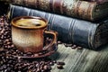 Retro coffee Royalty Free Stock Photo
