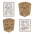 Retro Coffee Labels