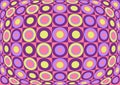 Retro colorful pattern. Vector