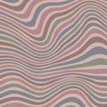 Retro colors wavy background. Vector design for your banners Royalty Free Stock Photo