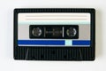 Retro compact audio cassette Royalty Free Stock Photo