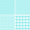 Retro different seamless patterns.