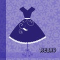 Retro dress Esp10