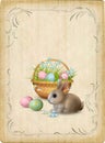 Retro Easter Card