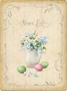 Retro Easter Card