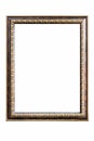 Retro elegant picture frame isolated