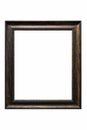 Retro elegant picture frame isolated