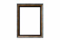 Retro elegant picture frame isolated