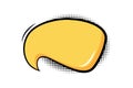 Retro empty comic speech bubbles in pop art style Royalty Free Stock Photo