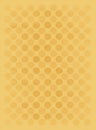 Faded yellow circles pattern