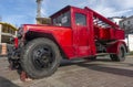 Retro fire truck ZIS-5 in 1930-1940