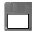 Retro floppy disk drive for computer Royalty Free Stock Photo