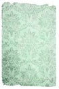 Retro floral damask paper, vintage design, vertical shot Royalty Free Stock Photo