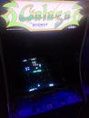 Retro Galaga Machine arcade game Royalty Free Stock Photo
