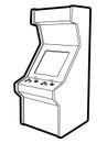 Retro game machine