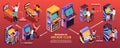 Retro Game Machines Infographic