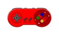 red retro gamepad