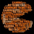 Retro Gaming Royalty Free Stock Photo