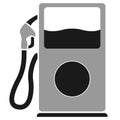 Retro gas pump Royalty Free Stock Photo