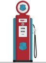 Retro Gas Pump Royalty Free Stock Photo