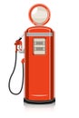 Retro Gas Pump Royalty Free Stock Photo