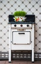 Retro gas stove