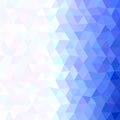 Retro geometrical chaotic regular triangle background