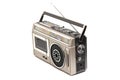 Retro ghetto radio boom box cassette recorder from 80s Royalty Free Stock Photo