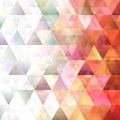 Retro gradient triangle pattern background Royalty Free Stock Photo