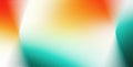 Retro grainy texture background orange white green color gradient abstract web banner design