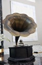 Retro gramophone Royalty Free Stock Photo