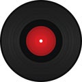 Retro gramophone disc Royalty Free Stock Photo