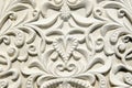 Retro and grunge gypsum tracery Royalty Free Stock Photo