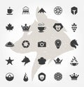 Retro Hand Drawn Objects and Icons Vector Design