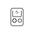 Retro Handheld Game Console Icon