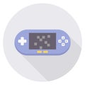 Retro Handheld Gaming Console Icon for Nostalgic Fun