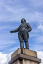 Old soviet monument statue of Sergei Kirov