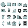 retro icon. Vector illustration decorative design Royalty Free Stock Photo
