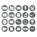 retro icons. Vector illustration decorative design