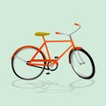 Retro Illustration Bicycle